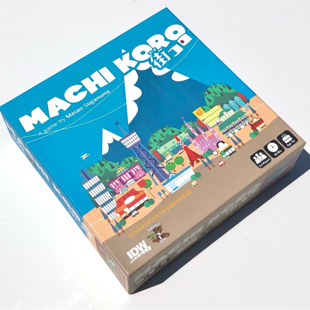 Machi Koro Board Game Japanese City Building Strategy Game